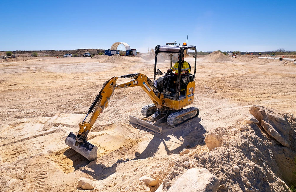 Excavator Training Courses in Perth, Western Australia, Baldivis Construction Training Site